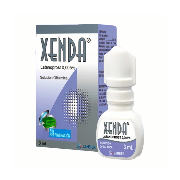 XENDA 0,005% SOL OFT 3ML (LATANOPROST)(LANSIER)