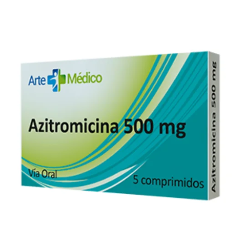 AZITROMICINA 500MG X 5 COM (ARTE MEDICO)