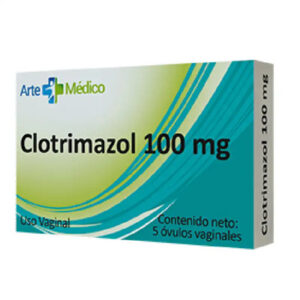 CLOTRIMAZOL 100MG X 5 OVULOS VAG (ARTE MEDICO)