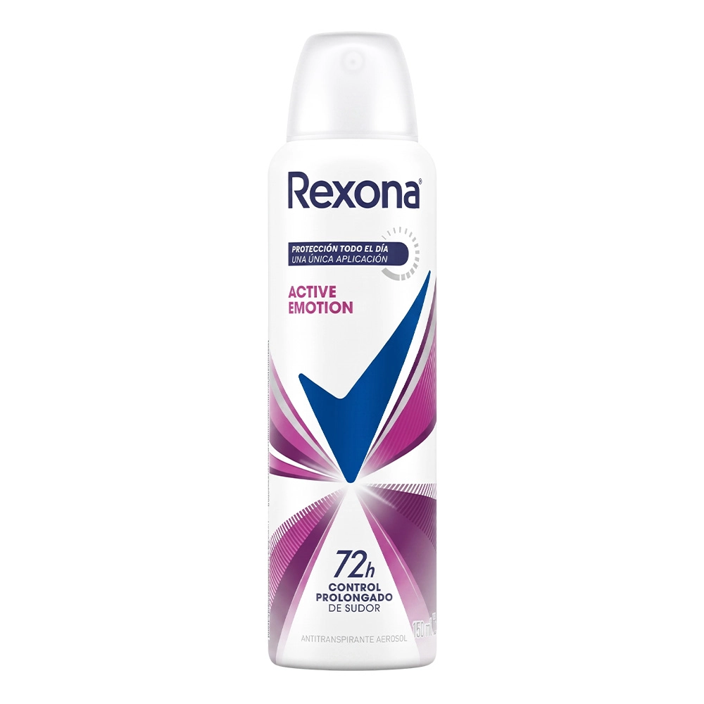 DESODORANTE SPRAY DAMA 150ML ACTIVE EMOTION (REXONA)
