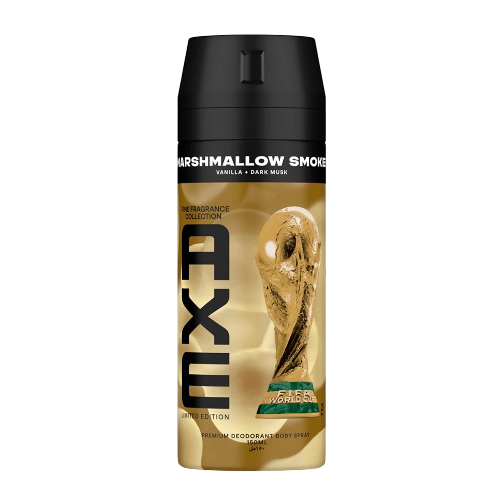 AXE BS AER MASRHMALL SMOKE VAINILLA FIFA 150ML