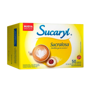 SUCARYL SUCRALOSA EDULCORANTE X 50 SOBRES