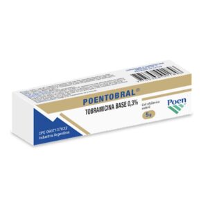 POENTOBRAL 0,3% UNG OFT X 5GR (TOBRAMICINA) (POEN) (CREMAS)