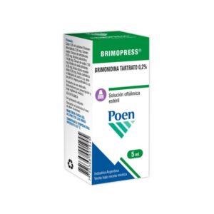 BRIMOPRESS 0,2% SOL OFT X 5ML (BRIMONIDINA) (POEN)
