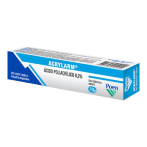 ACRYLARM 0,2% GEL OFT 10G (ACIDO POLIACRILICO)(POEN)(CREMAS)