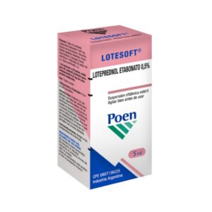 LOTESOFT 0.5% SOL OFT X 5ML (LOTEPREDNOL ETABONATO)(POEN)