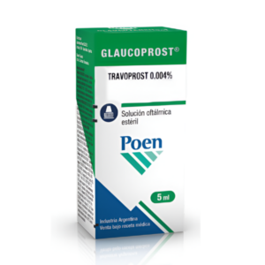 GLAUCOPROST 0,004% SOL OFT X 3ML (TRAVAPROST) (POEN) (GOTAS)