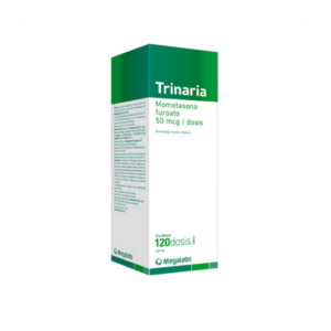 TRINARIA 50MCG/DOSIS X 120 DOSIS SPRAY NASAL (MOMETASONA) (GOTAS) (MEGALABS)