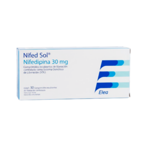 NIFED SOL 30 MG X 30 COMP (NIFEDIPINA)(ELEA)