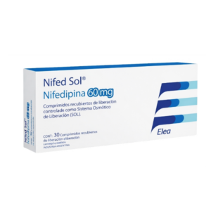 NIFED SOL 60 MG X 30 COMP (NIFEDIPINA) (ELEA)