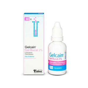 GELCAIN GEL BUCAL 2% 30 GR (LIDOCAINA) (VALMA LAB)