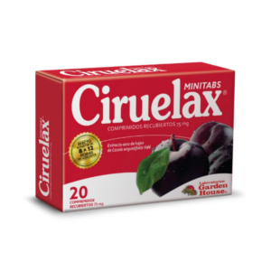 CIRUELAX 75MG X 20 TAB MINI (GARDEN HOUSE)