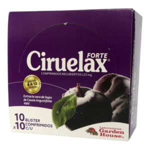 CIRUELAX FORTE 125MG X 10 TAB (GARDEN HOUSE)