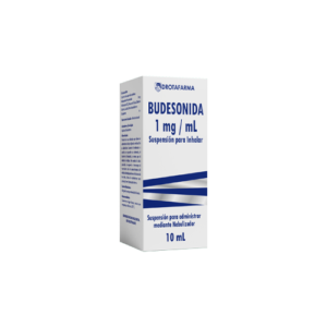 BUDESONIDA 1MG/ML SUSP PARA INHALAR 10ML (GOTAS) (DROTAFARMA)