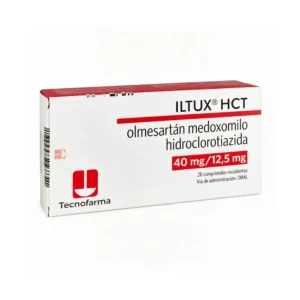 ILTUX HCT 40MG-12.5MG X 28 COMP (OLMESARTAN – HIDROCLOROTIAZIDA) (TECNOFARMA)