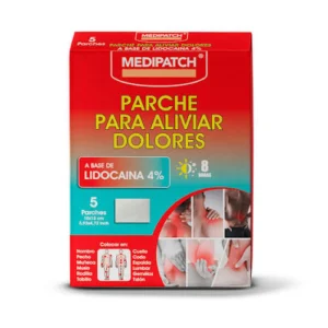 PARCHE CON LIDOCAINA 4% TALLA M X UNIDAD (MEDIPATCH)