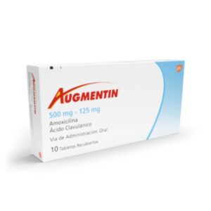 AUGMENTIN 500/125 MG X 10 TAB (AMOXICILINA/AC CLAVULANICO) (GSK)