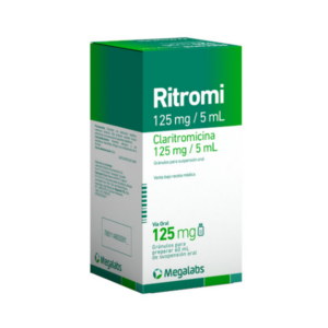 RITROMI 125MG/5ML X 60ML (CLARITROMICINA) (JARABES) (MEGALABS)