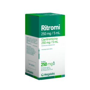 RITROMI 250MG/5ML X 60ML (CLARITROMICINA) (JARABES) (MEGALABS)