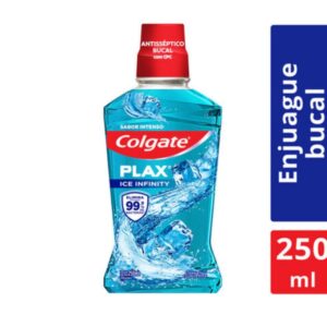ENJUAGUE BUCAL COLGATE PLAX ICE INFINITY 250ML