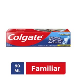 CREMA DENTAL COLGATE MAXIMA PROTECCION ANTICARIES 90G