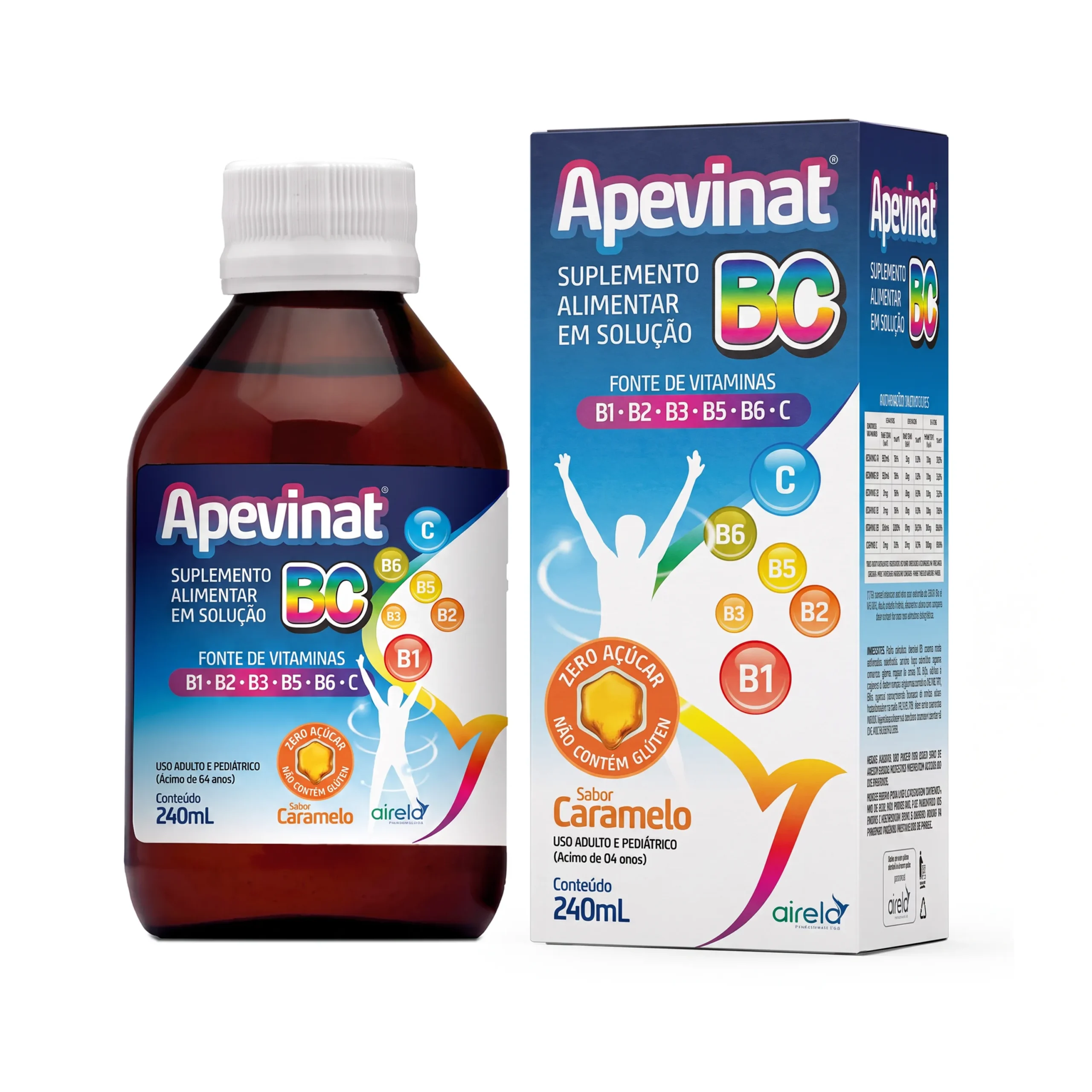 APEVINAT SUPLEMENTO S/CARAMELO 240ML AIRELA (SALUDX)