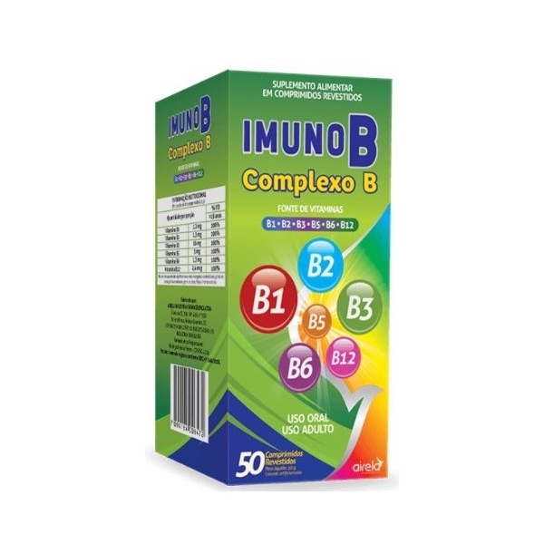 COMPLEXO B INMUNO COMPLEJO MULTIVITAMINICO X50TABS (AIRELA)(SALUDX)