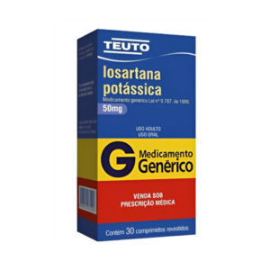 LOSARTANA POTASICO 50 MG X 30 COMP (LOSARTAN POYTASICO)(TEUTO)