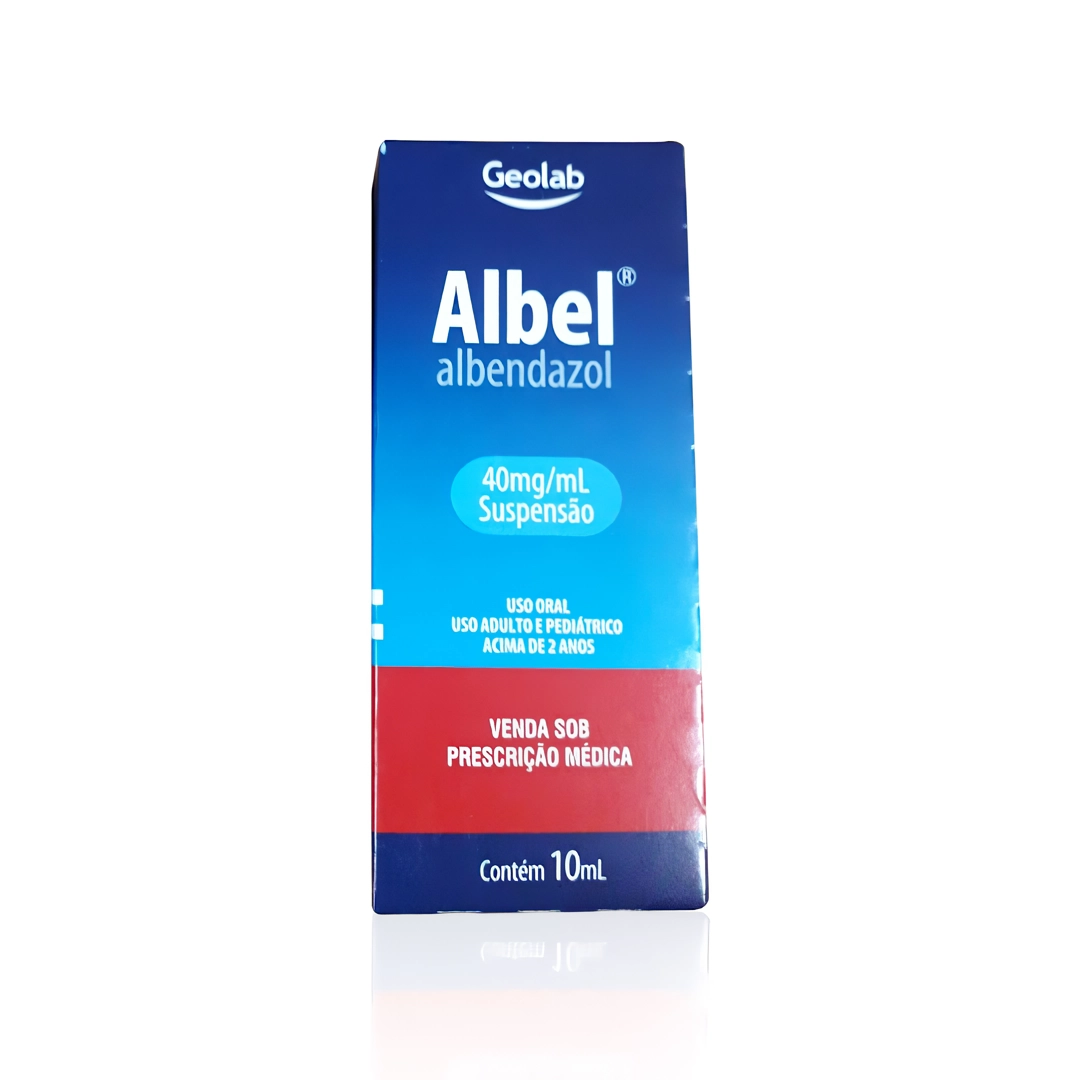 ALBEL 40MG/ML X 10ML SUSP (ALBENDAZOL) (GEOLAB) (JARABES)