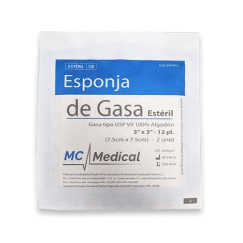 GASA  ESTERIL 3×3 (MC MEDICAL)