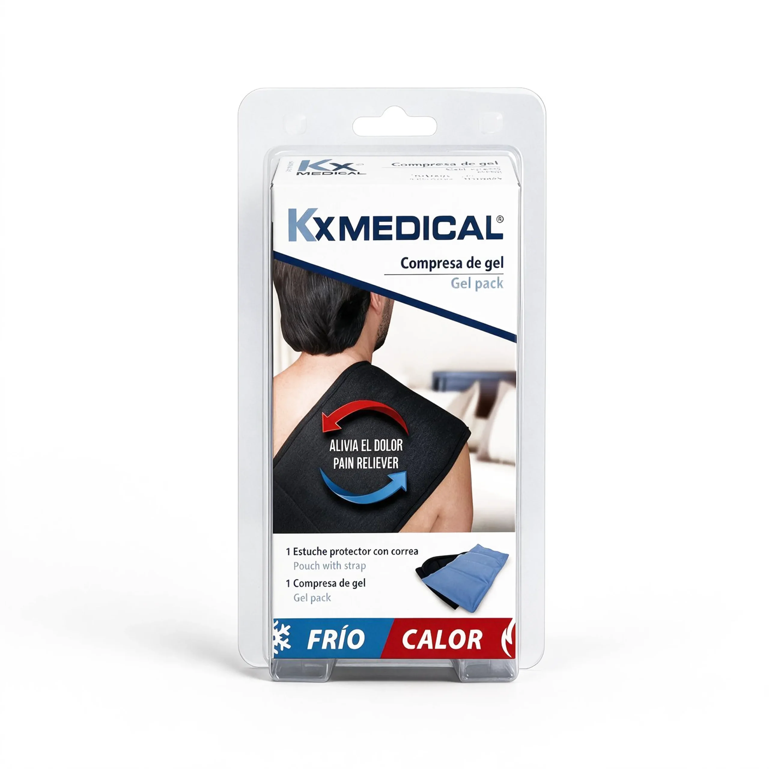 SET DE COMPRESA LUMBAR FRIO/ CALOR CON CORREA (KX MEDICAL)(MMQ)