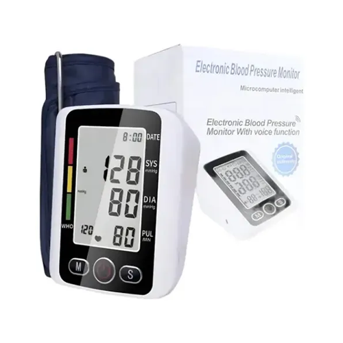 TENSIOMETRO BRAZALETE DIGITAL BLOOD PRESSURE (CON VOZ) (ARM STYLE)