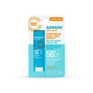AGRADO STICK SOLAR FACIAL Y ZONAS SENSIBLES SPF 50+ X15ML