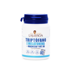 TRIPTOFANO CON MELATONINA+MAGNESIO Y VIT B6 X 60 COMP (LA JUSTICIA)