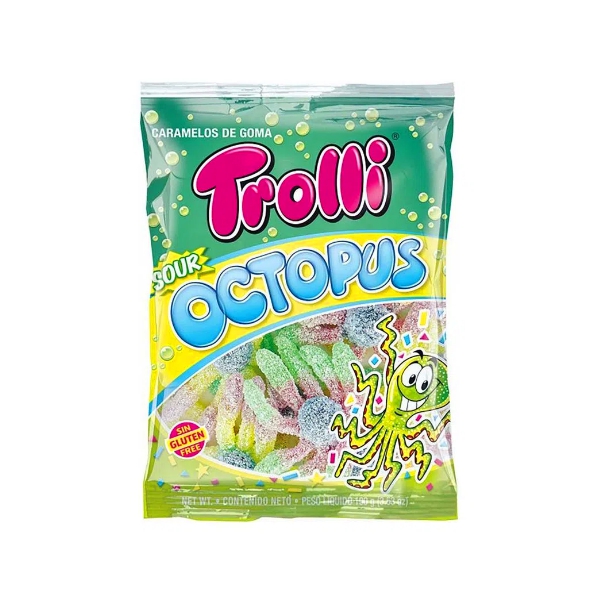 GOMITAS TROLLI OCTOPUS 100 GR (SIN GLUTEN)