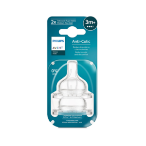 TETINAS AVENT NATURAL FLUJO MEDIO 3M+