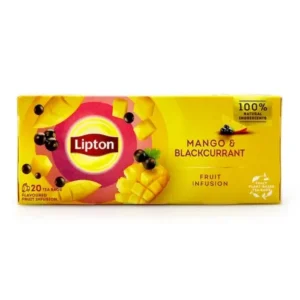 TE LIPTON INFUSION X 20 SOBRES (MANGO Y BLACKURRANT)
