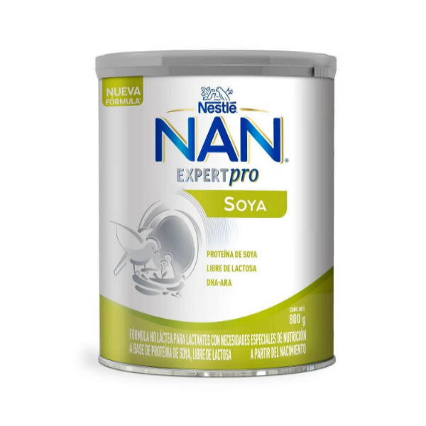 LECHE NAN EXPERT PRO SOYA 800 GR NESTLE