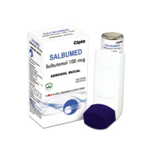 SALBUMED 100MCG AEROSOL BUCAL 200DOSIS (SALBUTAMOL) (CIPLA)