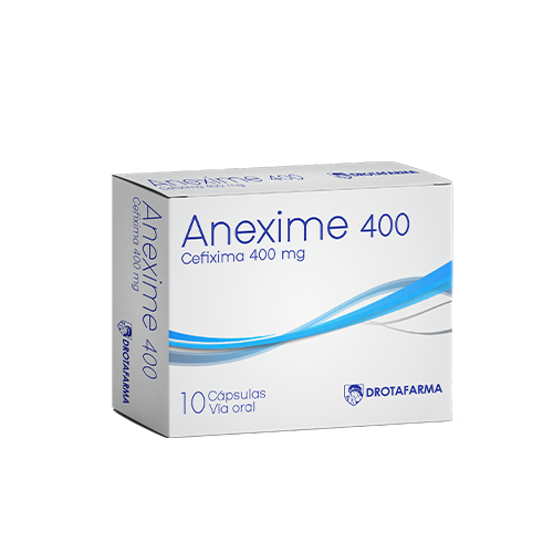 ANEXIME 400 MG X 10 CAP (CEFIXIMA) (DROTAFARMA)