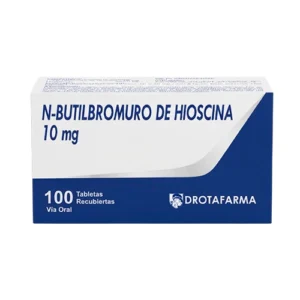 N-BUTILBROMURO DE HIOSCINA 10MG X 10 TAB (DROTAFARMA)