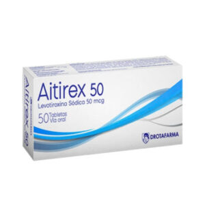 AITIREX 50MG X 50 TAB (LEVOTIROXINA)(DROTAFARMA)