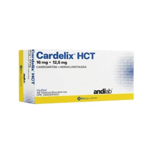 CARDELIX HCT CANDESARTAN 16MG/12,5MG X 28 TAB ANDILAB