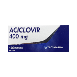 ACICLOVIR 400MG X 10 TAB (TABLETAS) (DROTAFARMA)