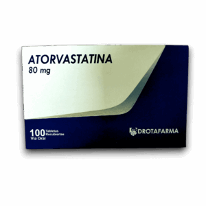 ATORVASTATINA 80 MG X 10 TAB (DROTAFARMA)