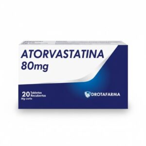 ATORVASTATINA 80MG X 20 TAB (DROTAFARMA)