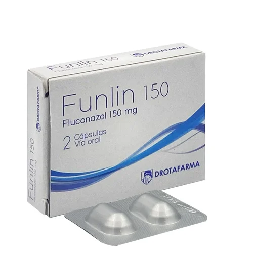 FUNLIN 150MG X 2 CAPSULAS (FLUCONAZOL)(DROTAFARMA)
