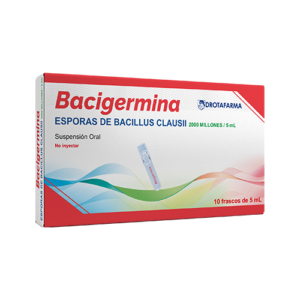 BACIGERMINA 2000 M /5 ML X 1 (ENTEROGERMINA) (DROTAFARMA)