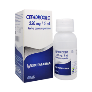 CEFADROXILO 250MG/5ML SUSP X 60ML (JARABES) (DROTAFARMA)