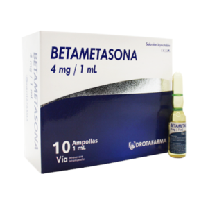 BETAMETASONA 4 MG/ML X 1 AMP IV/IM (DROTAFARMA)